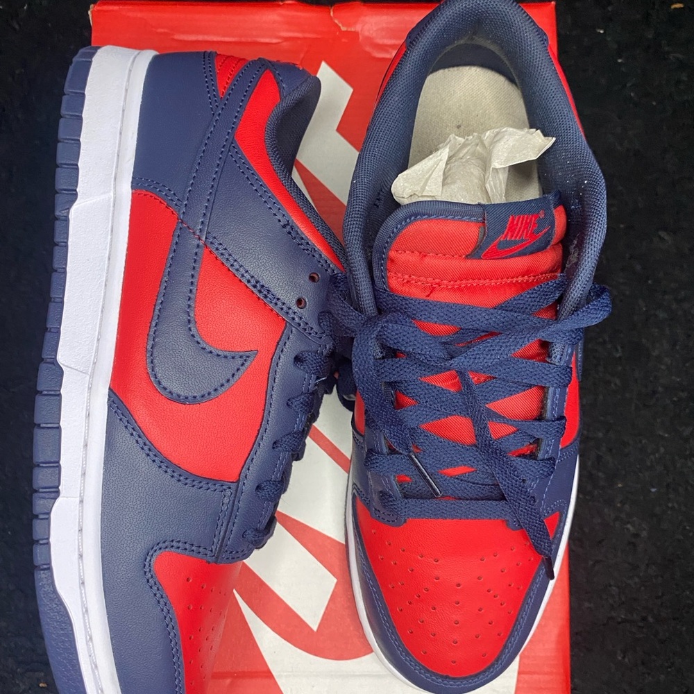 Nike Dunk "Navy Reds"